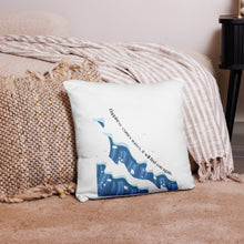 Load image into Gallery viewer, HAPPINESS COMES IN WAVES, IT WILL FIND YOU AGAIN Pillow Case, Mental Health Awareness Pillow Case