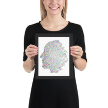 Load image into Gallery viewer, Mental Health Awareness Framed poster, Custom Framed Poster, Perfect for Home, Office, School