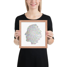 Load image into Gallery viewer, Mental Health Awareness Framed poster, Custom Framed Poster, Perfect for Home, Office, School