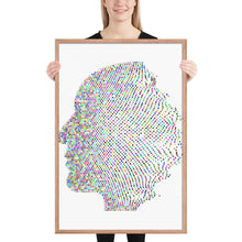 Load image into Gallery viewer, Mental Health Awareness Framed poster, Custom Framed Poster, Perfect for Home, Office, School