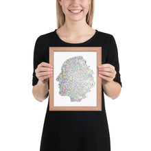 Load image into Gallery viewer, Mental Health Awareness Framed poster, Custom Framed Poster, Perfect for Home, Office, School