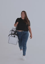 Load and play video in Gallery viewer, All-Over Print Duffle Bag.mp4