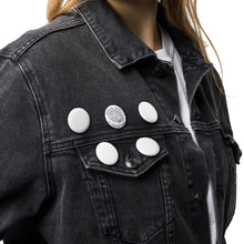 Load image into Gallery viewer, MENTAL HEALTH IS IMPORTANT Pin Buttons, Set of 5 Pin Buttons