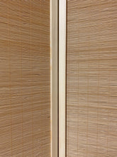 Load image into Gallery viewer, 6' Light Bamboo 3 Panel Room Divider Screen