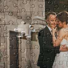 Load image into Gallery viewer, Personalized Jigsaw Puzzle, Engagement Gift, Anniversary Gift, Wedding Gift, Custom Puzzle, Engagement Picture Puzzle, Puzzle Gift
