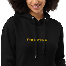 Load image into Gallery viewer, Customizable Premium Eco Pocket Hoodies - Custom Printing - Personalized Text - Your Text on a Pocket Hoodie