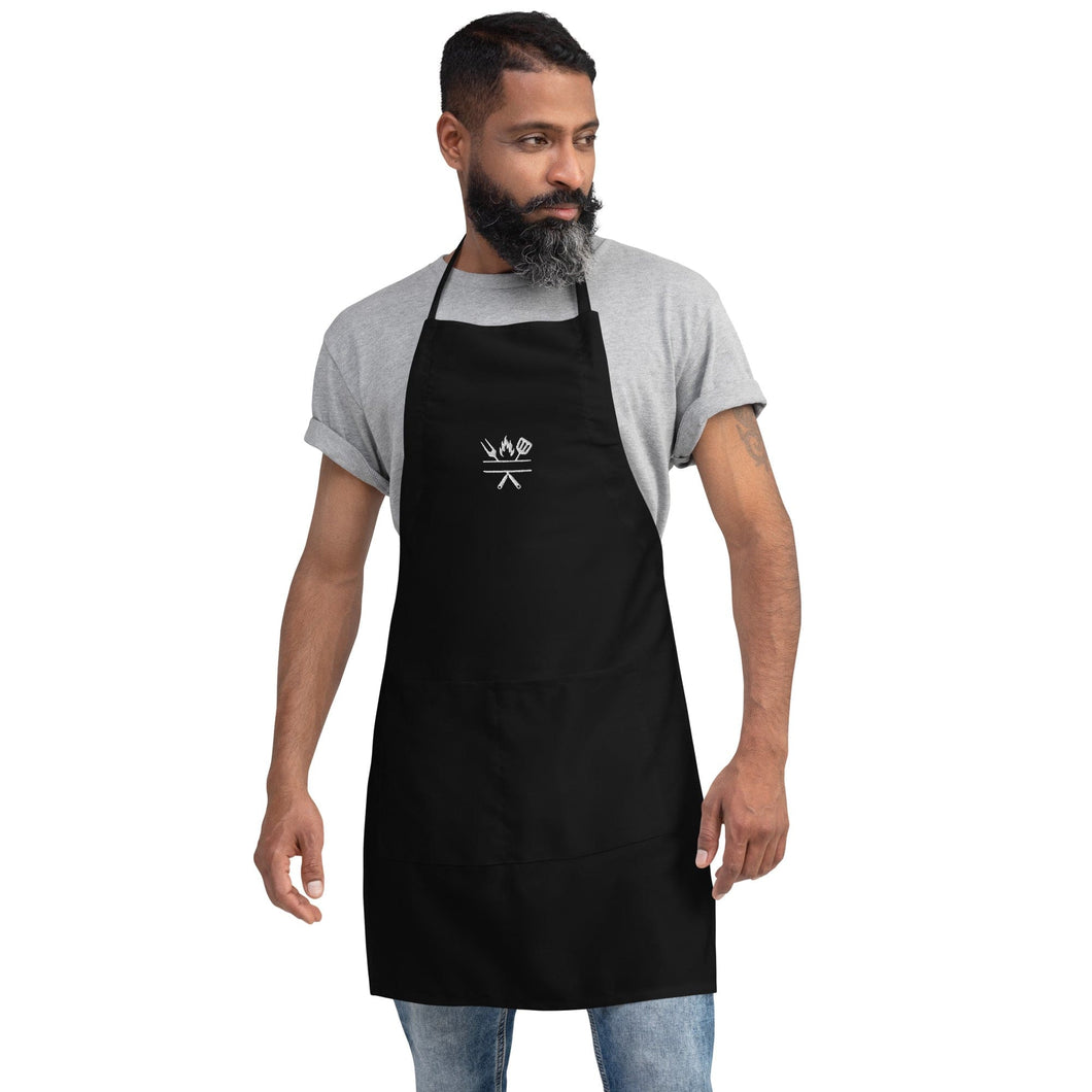 Grill BBQ Apron, Embroidered Apron
