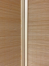 Load image into Gallery viewer, 6&#39; Light Bamboo 3 Panel Room Divider Screen

