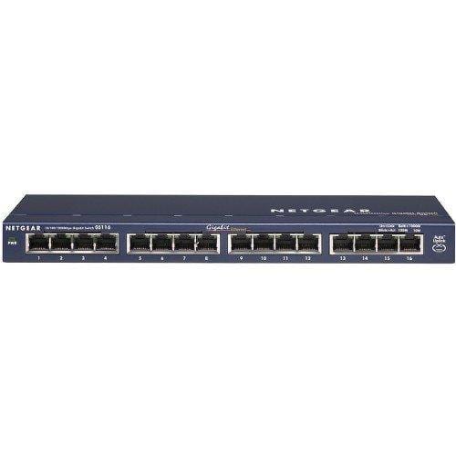 2D84386 - Netgear ProSafe GS116 16-port Gigabit Ethernet Switch-NETGEAR-electronics