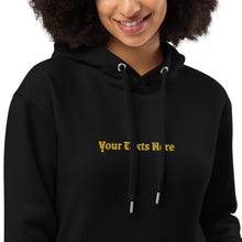 Load image into Gallery viewer, Customizable Premium Eco Pocket Hoodies - Custom Printing - Personalized Text - Your Text on a Pocket Hoodie

